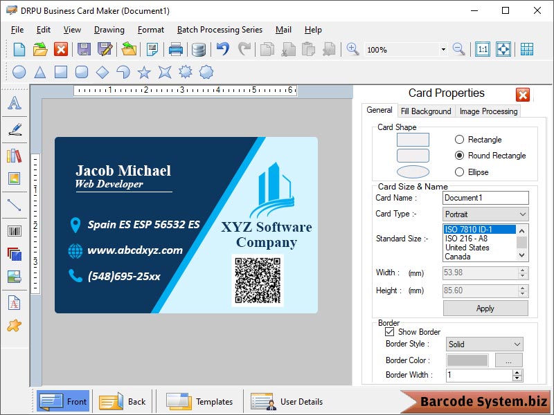 Design Business Card Software 5.2 full